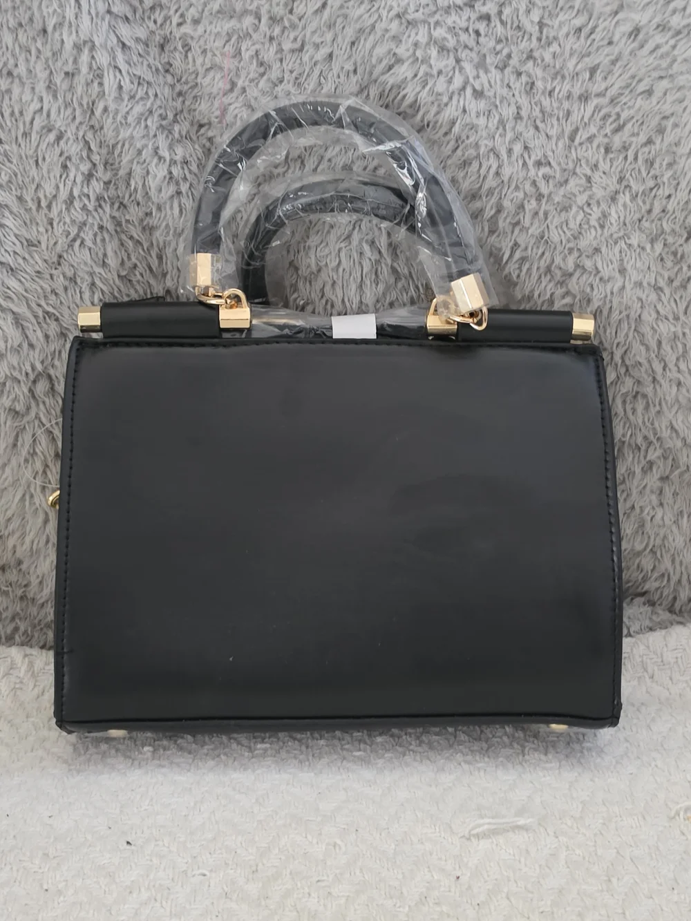 bebe Nola Mini Satchel in black
